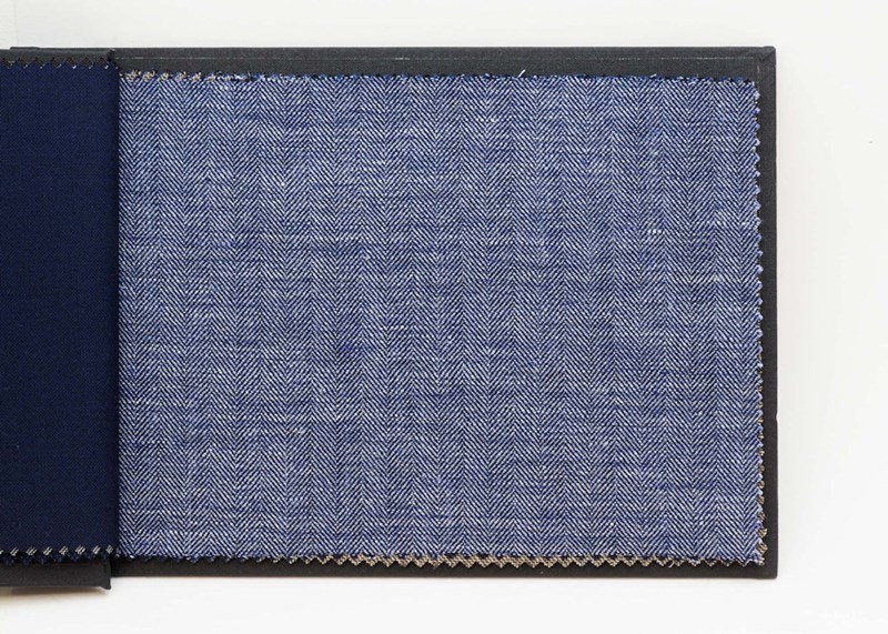 Linen Blend Herringbone