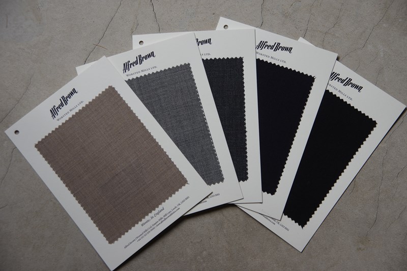 Tropical Worsted Showroom Cards